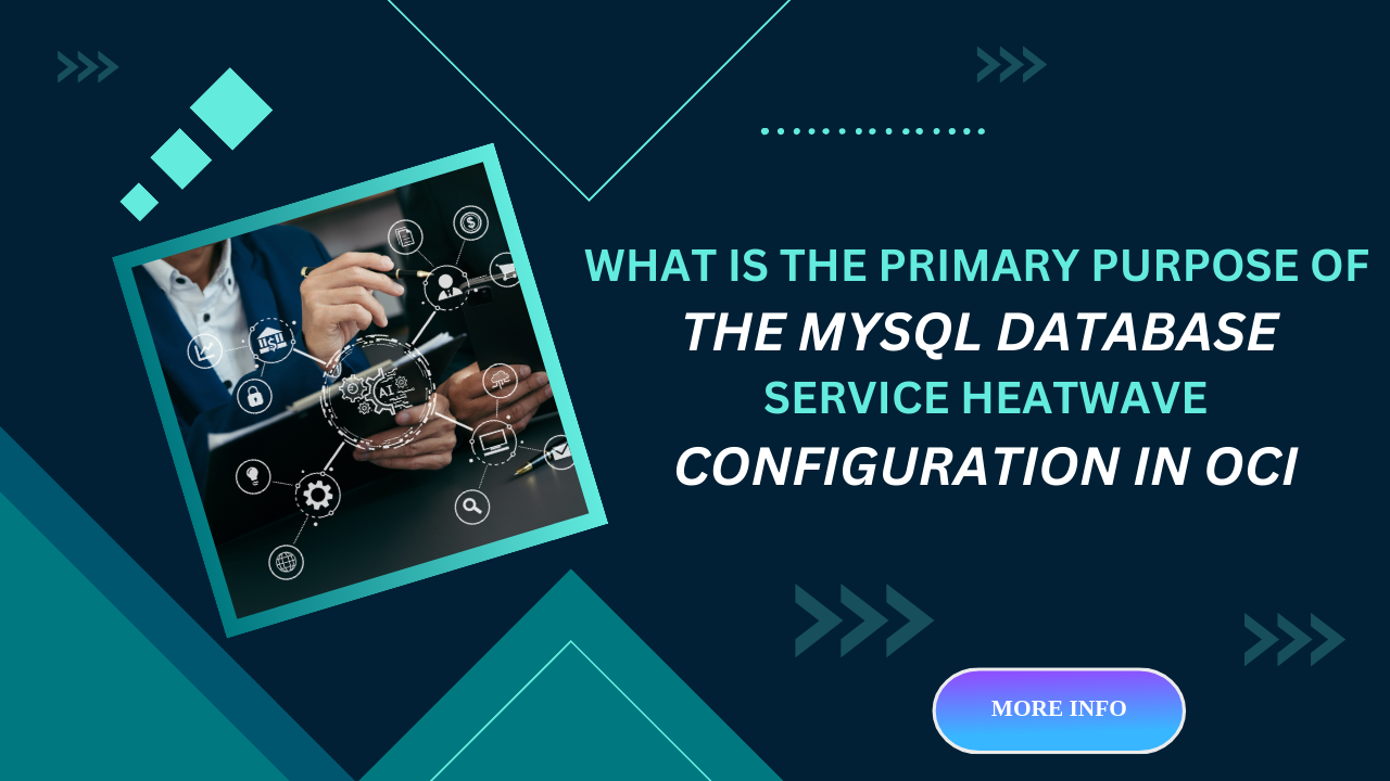 What Is The Primary Purpose Of The Mysql Database Service Heatwave Configuration In OCI